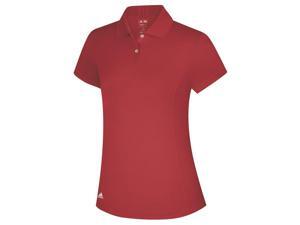 2016 Adidas Girls ClimaLite Solid Golf Polo Power Red Youth Small NEW 2016 Adidas Girls ClimaLite Solid Golf Polo Power Red Youth Small NEW