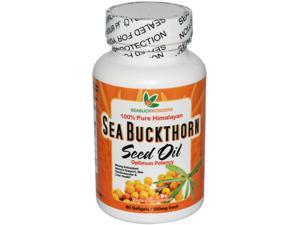 Sea Buckthorn Seed Oil, Made with Organic Sea Buckthorn, 60-Softgels Sea Buckthorn Seed Oil, Made with Organic Sea Buckthorn, 60-Softgels
