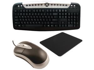 Axis 815825013582 Black USB Wired Mouse, Mouse Pad, USB Keyboard Axis 815825013582 Black USB Wired Mouse, Mouse Pad, USB Keyboard