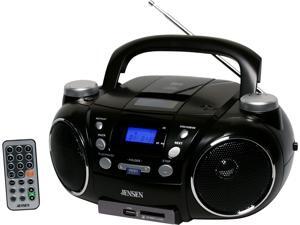 JENSEN CD-750 Portable AM/FM Stereo CD Player with MP3 Encoder/Player (Black) JENSEN CD-750 Portable AM/FM Stereo CD Player with MP3 Encoder/Player (Black)