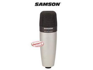SAMSON LARGE DIAPHRAGM CONDENSER MICROPHONE C01 SAMSON LARGE DIAPHRAGM CONDENSER MICROPHONE C01