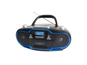 Supersonic Portable MP3/CD Player with USB/AUX Inputs, Cassette Recorder & AM/FM Radio Supersonic Portable MP3/CD Player with USB/AUX Inputs, Cassette Recorder & AM/FM Radio