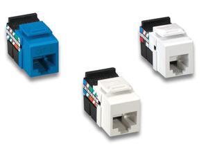 Leviton 41108-RW5 QuickPort Snap-In Cat. 5 Jack, White Leviton 41108-RW5 QuickPort Snap-In Cat. 5 Jack, White