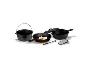 Stansport Cast Iron Cook Set - Pre Seasoned Stansport Cast Iron Cook Set - Pre Seasoned