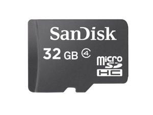 SanDisk microSDHC 32GB Flash Memory Card w/Adapter SDSDQM-032G-B35