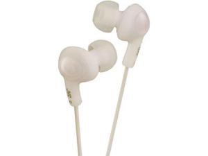 JVC HAFX5W GUMY Plus In-Ear Earbuds Headset - White JVC HAFX5W GUMY Plus In-Ear Earbuds Headset - White