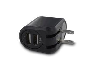 Delton Dual USB Port Wall Charger 2.1AMP Delton Dual USB Port Wall Charger 2.1AMP