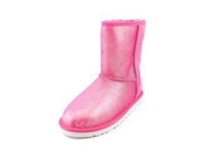Ugg Australia Kids Classic Glitter Youth Girls Size 5 Pink Suede Winter Boots Ugg Australia Kids Classic Glitter Youth Girls Size 5 Pink Suede Winter Boots