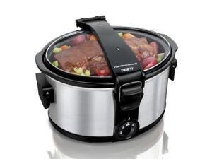 Hamilton Beach 33472 tay or Go 7 Quart Portable Slow Cooker Hamilton Beach 33472 tay or Go 7 Quart Portable Slow Cooker