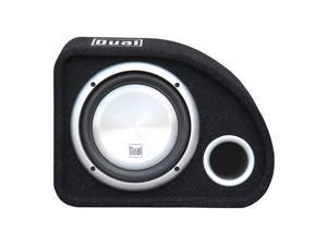 Dual Single Aluminum 10" Woofer Enclosure Ported 500W Max Round port Dual Single Aluminum 10" Woofer Enclosure Ported 500W Max Round port