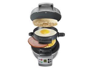 Hamilton Beach 25478 Breakfast Sandwich Maker with Timer Hamilton Beach 25478 Breakfast Sandwich Maker with Timer