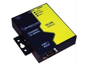 Brainboxes ES-246 1 Port RS232 Ethernet to Serial Adapter Brainboxes ES-246 1 Port RS232 Ethernet to Serial Adapter