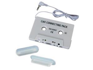 2 Pieces Clear Silicone Dock Plug + White Car Audio Cassette Adapter Compatible With iPhone® 3G / 3GS / iPod® Classic / iPod touch® 2 Pieces Clear Silicone Dock Plug + White Car Audio Cassette Adapter Compatible With iPhone® 3G / 3GS / iPod® Classic / iPod touch®