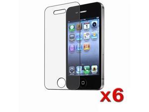 Insten 6 x Anti-Glare Screen Protector for Apple iPhone 4 / 4S Insten 6 x Anti-Glare Screen Protector for Apple iPhone 4 / 4S