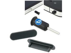 2 Silicone Soft Dock Plug Cover+Headset Dust Cap w/ Eject Pin compatible with iPhone® 4 G 4th 2 Silicone Soft Dock Plug Cover+Headset Dust Cap w/ Eject Pin compatible with iPhone® 4 G 4th