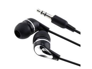 Universal 3.5mm In-Ear Stereo Headset, Black / Silver Universal 3.5mm In-Ear Stereo Headset, Black / Silver