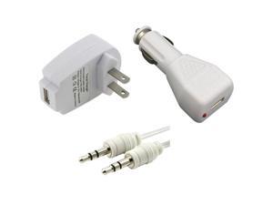 Cable+USB AC Wall+Car Charger For Apple® iPhone® 4 4G 3GS Cable+USB AC Wall+Car Charger For Apple® iPhone® 4 4G 3GS