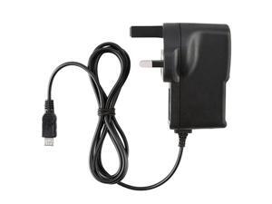UK Plug Micro-USB Cell Phone Travel Charger, Black UK Plug Micro-USB Cell Phone Travel Charger, Black