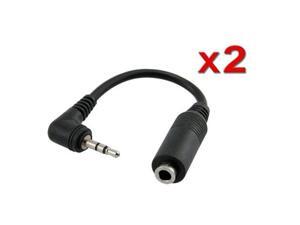 Smartphone 2.5mm to 3.5mm Stereo Headphone Adapter (2-Pack) Smartphone 2.5mm to 3.5mm Stereo Headphone Adapter (2-Pack)