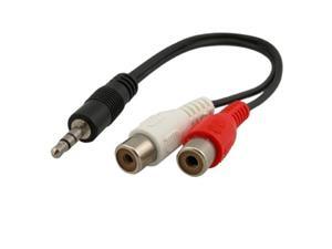 INSTEN for iPhone® 4 & 4S - 6 Inch 3.5mm Stereo to 2 RCA M/F cable INSTEN for iPhone® 4 & 4S - 6 Inch 3.5mm Stereo to 2 RCA M/F cable