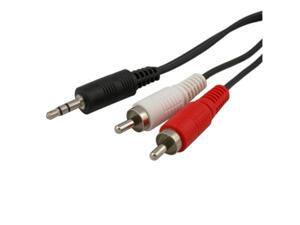 Insten 6Ft 3.5Mm Stereo To Two Rca M/M For iPhone® 4/4S Insten 6Ft 3.5Mm Stereo To Two Rca M/M For iPhone® 4/4S