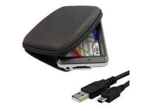 BLACK Color - Hard Shell Nylon Carrying Case + USB Cable - compatible with Garmin Nuvi 4.3-Inch Vehicle GPS Navigator 200w 250w 260w 255w 265wt 580 660 670 680 (Garmin GPS Not Included) BLACK Color - Hard Shell Nylon Carrying Case + USB Cable - compatible with Garmin Nuvi 4.3-Inch Vehicle GPS Navigator 200w 250w 260w 255w 265wt 580 660 670 680 (Garmin GPS Not Included)