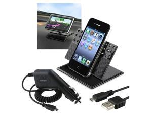 Compatible With HTC Droid Incredible Thunderbolt Charger+Mount+USB Compatible With HTC Droid Incredible Thunderbolt Charger+Mount+USB