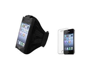 Armband Sportband Black Skin Case Cover+LCD Film Pro Compatible With iPhone® 4 4S Armband Sportband Black Skin Case Cover+LCD Film Pro Compatible With iPhone® 4 4S
