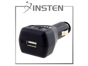 Insten Universal USB Car Charger Adapter, Black Insten Universal USB Car Charger Adapter, Black