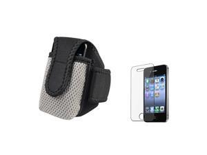 BLACK SPORTS RUNNING ARMBAND CASE + PRO Accessory compatible with Apple iPhone 4 s 4S 4GS 4G BLACK SPORTS RUNNING ARMBAND CASE + PRO Accessory compatible with Apple iPhone 4 s 4S 4GS 4G