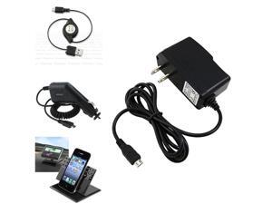 Charger+Holder+INSTEN USB Cable compatible with HTC Inspire 4G AT&T Charger+Holder+INSTEN USB Cable compatible with HTC Inspire 4G AT&T