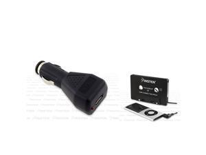Insten Charger+Cassette Adapter For iPhone® 3GS 4 Itouch Insten Charger+Cassette Adapter For iPhone® 3GS 4 Itouch
