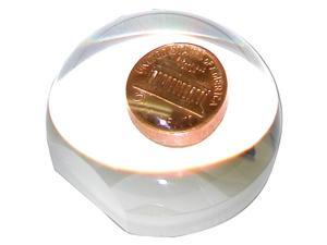 Carson LumiDome Plus 3x Polished Ball Loupe with 75mm base LD-75 Carson LumiDome Plus 3x Polished Ball Loupe with 75mm base LD-75