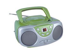 Sylvania SRCD243M GREEN Portable CD Radio Boom Box (Green ) Sylvania SRCD243M GREEN Portable CD Radio Boom Box (Green )