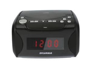 Sylvania Alarm Clock Radio with CD Player and USB Charging Sylvania Alarm Clock Radio with CD Player and USB Charging