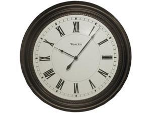 WESTCLOX 32223 16" Round Bronze Oil Rub Case Finish Clock WESTCLOX 32223 16" Round Bronze Oil Rub Case Finish Clock