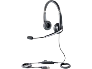 Jabra UC Voice 550 Monaural Over-the-Head Corded Headset Jabra UC Voice 550 Monaural Over-the-Head Corded Headset