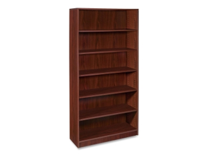 6-Shelf Bookcase 1 Fixed Shelf 36"x12-1/2"x72" Mahogany 6-Shelf Bookcase 1 Fixed Shelf 36"x12-1/2"x72" Mahogany