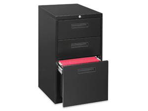 Mobile Pedestal B/B/F 15"x19"x27-3/4" Black Mobile Pedestal B/B/F 15"x19"x27-3/4" Black