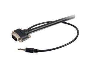 C2G 50225 6ft Select VGA + 3.5mm A/V Cable M/M C2G 50225 6ft Select VGA + 3.5mm A/V Cable M/M