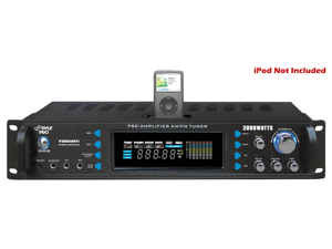 Pyle P2002ABTI 2000 Watts Hybrid Receiver and Pre-Amplifier with AM-FM Tuner/iPod Docking Station and Bluetooth Pyle P2002ABTI 2000 Watts Hybrid Receiver and Pre-Amplifier with AM-FM Tuner/iPod Docking Station and Bluetooth