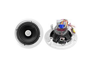 PyleHome - 8'' Two-Way In-Ceiling Speakers w/70V Transformer PyleHome - 8'' Two-Way In-Ceiling Speakers w/70V Transformer