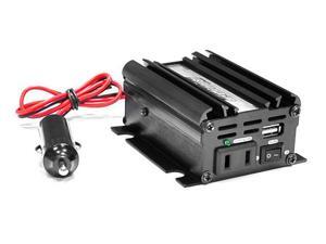 Plug in Car 100 Watt 12v DC to 115 Volt AC Power Inverter w/ Modified Sine Wave & 5 Volt USB Outlet Plug in Car 100 Watt 12v DC to 115 Volt AC Power Inverter w/ Modified Sine Wave & 5 Volt USB Outlet