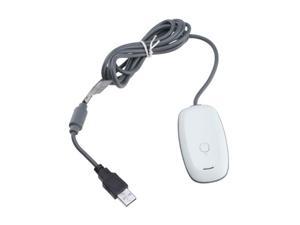 White PC Computer Wireless Gaming Receiver for Microsoft XBOX 360