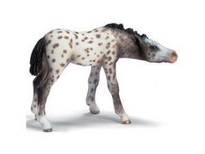 Schleich Knabstupper Foal, Sucking 13619 Schleich Knabstupper Foal, Sucking 13619