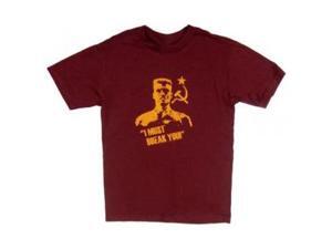 American Classics Men's Rocky I Must Break You T-Shirt,Wine,Large American Classics Men's Rocky I Must Break You T-Shirt,Wine,Large