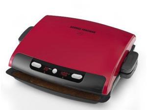 George Foreman GRP95R 6 serving Removable Plate Grill, Red George Foreman GRP95R 6 serving Removable Plate Grill, Red