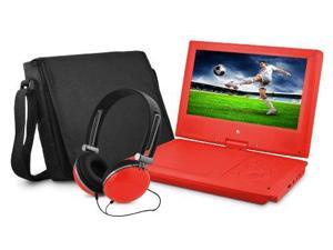 Ematic 9" Portable DVD Players with Headphones and Bag Ematic 9" Portable DVD Players with Headphones and Bag
