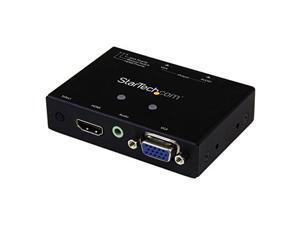 StarTech.com 2x1 VGA + HDMI to VGA Converter Switch w/ Priority Switching StarTech.com 2x1 VGA + HDMI to VGA Converter Switch w/ Priority Switching