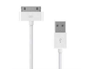 Kanex K30P3F White USB charging sync cables for iOS (30pin) - 2 Pack Kanex K30P3F White USB charging sync cables for iOS (30pin) - 2 Pack
